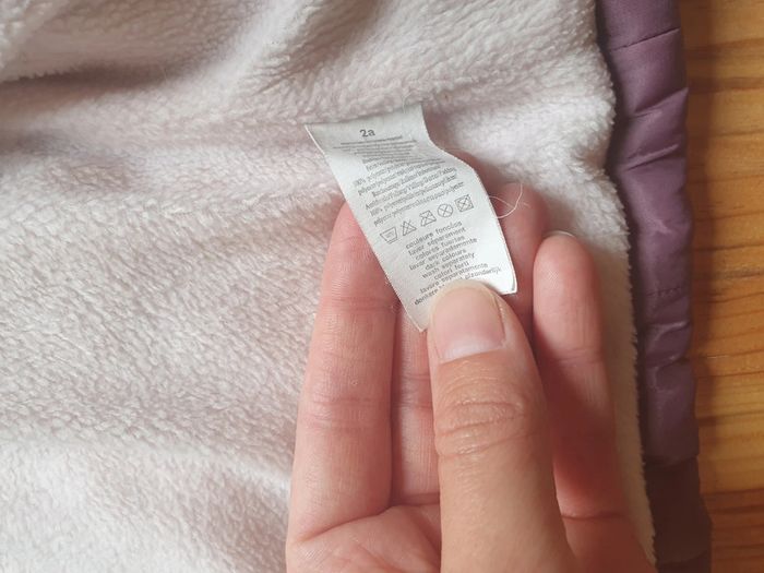 Doudoune sans manches violette 2 ans - photo numéro 4