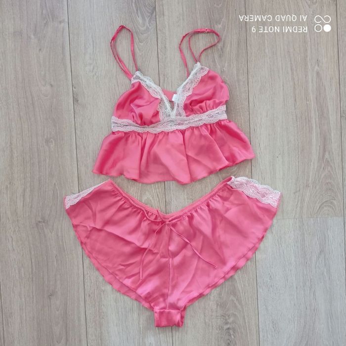 Ensemble corail fuchsia t34