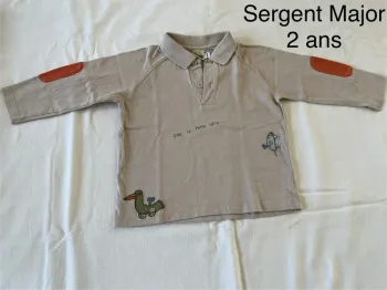 Polo sergent Major 2 ans