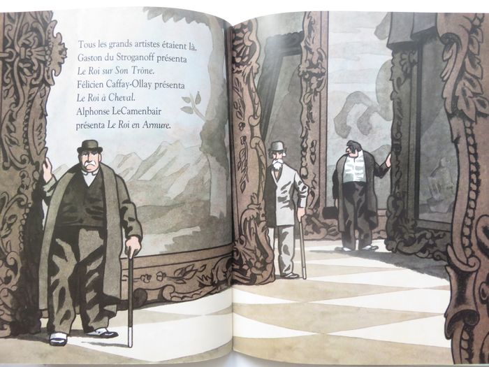 Album 6 à 8 ans L'extraordinaire tableau de Félix Clousseau (Jon Agee - L'école des loisirs) - photo numéro 7