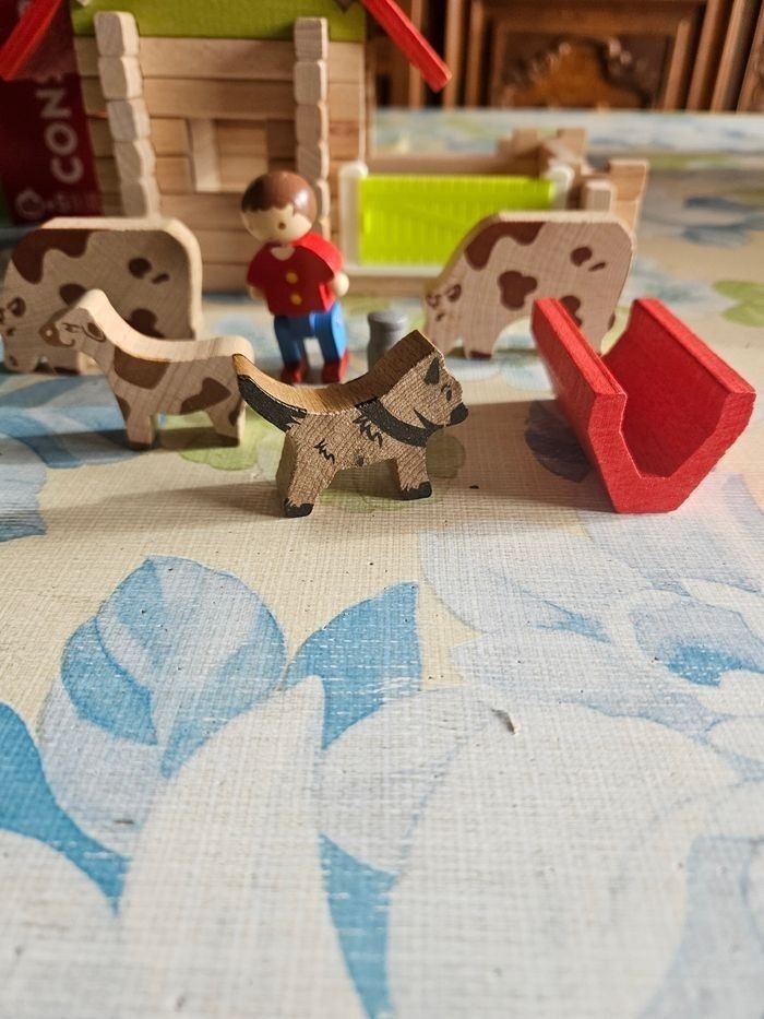 Jeu ma ferme en bois - photo numéro 6