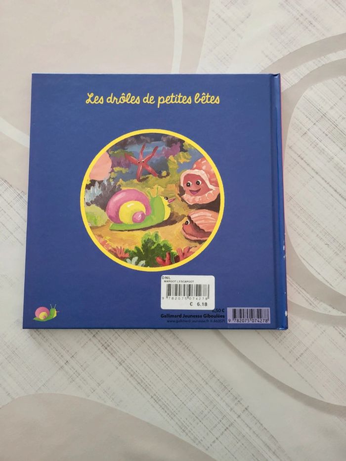 Livre margot l'escargot - photo numéro 2