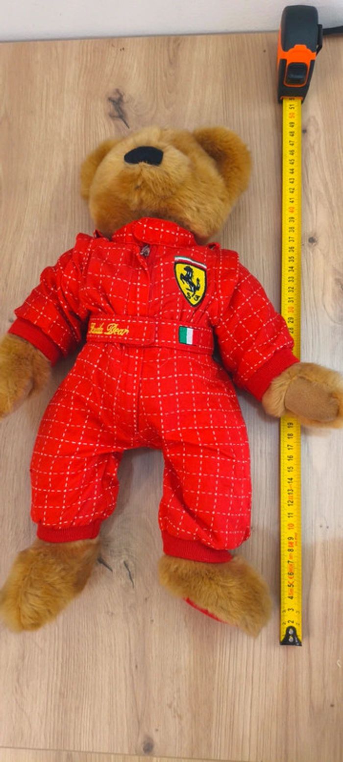 Rare Lauda Bear Ferrari F1 vintage - photo numéro 4