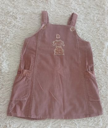 Robe en velours 3 ans