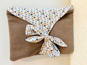 Pochette à livre de poche ou liseuse Couleur Chocolat