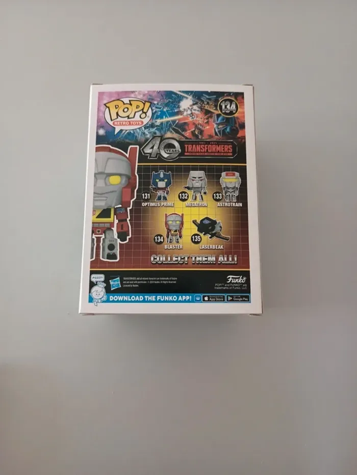 Funko pop transformers blaster - photo numéro 3
