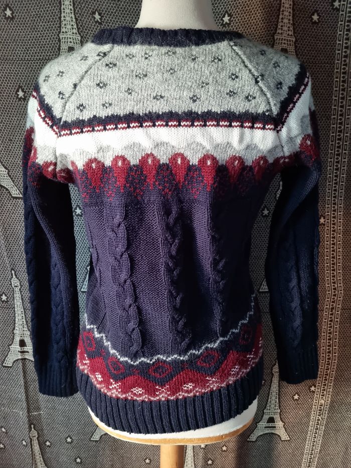 Pull d'hiver torsadée taille S-M - photo numéro 5