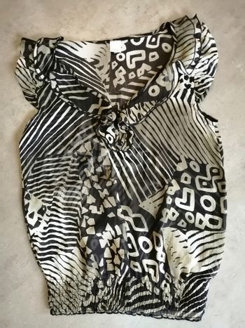 Top en voile Camaieu