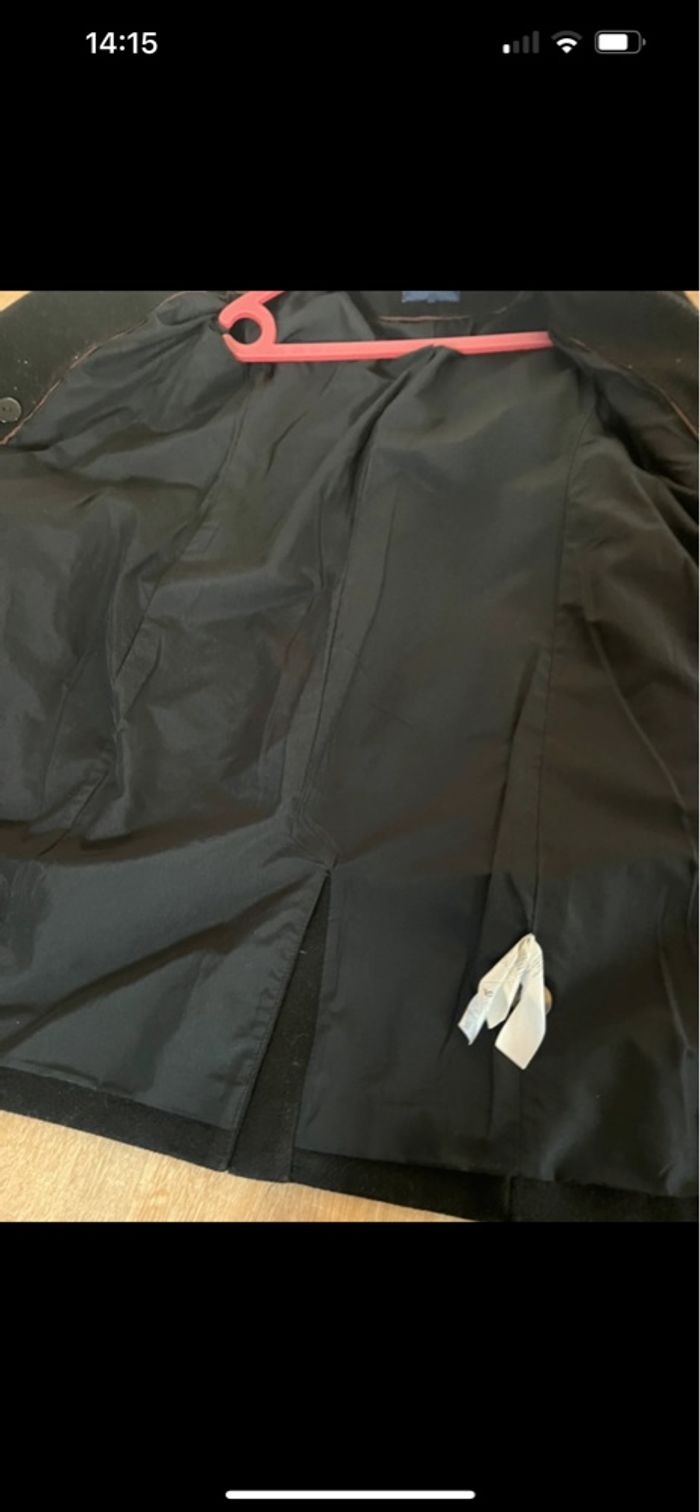 Manteau noir bonobo