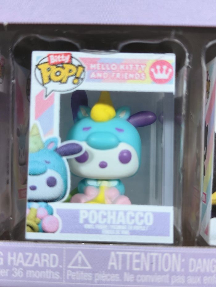Pack 4 Funko Bitty Pop! Hello Kitty & Friends (Inclus CHASE) - photo numéro 3