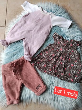 🍀 lot 1 mois fille 🍀