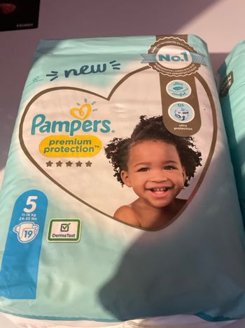 Pampers premium protection