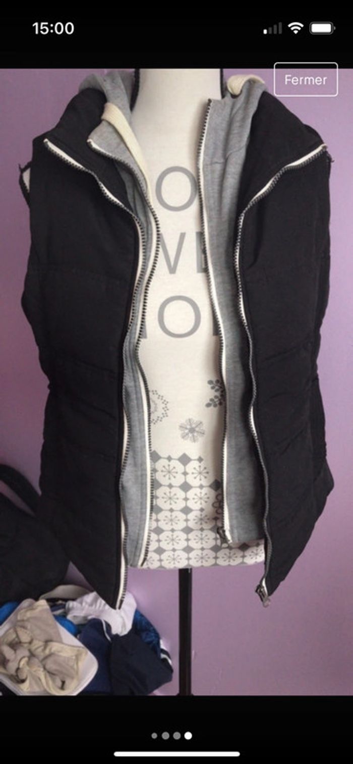 Doudoune sans manches taille 38 - photo numéro 4