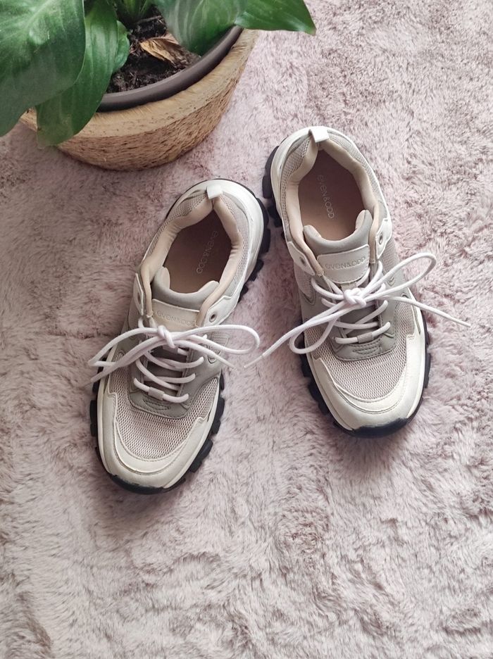 Baskets beige taille 39 - photo numéro 3