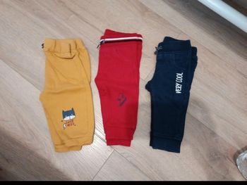 Lot 6 pantalons bébé garçon 9 mois