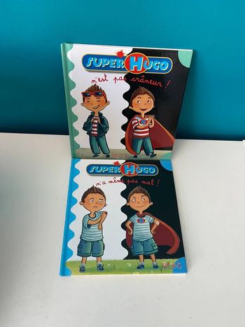 2 livres super Hugo édition fleurus