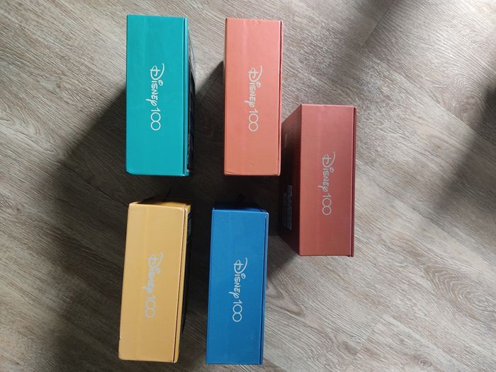 Lot de 5 boîtes Disney 100 cardfun - photo numéro 3