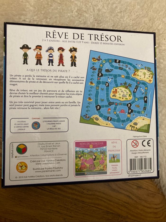 Jeu rêve de trésor Oxybul - photo numéro 5
