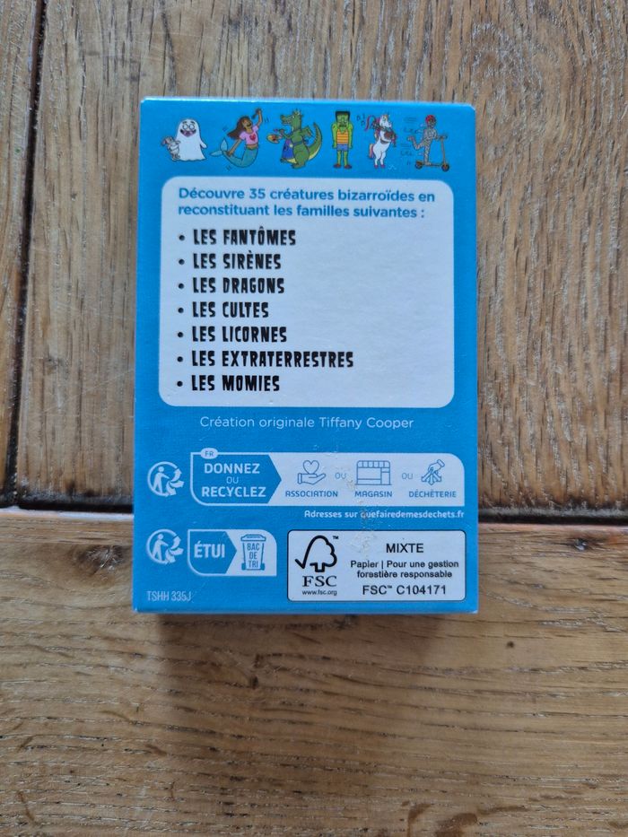 Jeux 7 familles Créatures Bizarroïdes - photo numéro 2