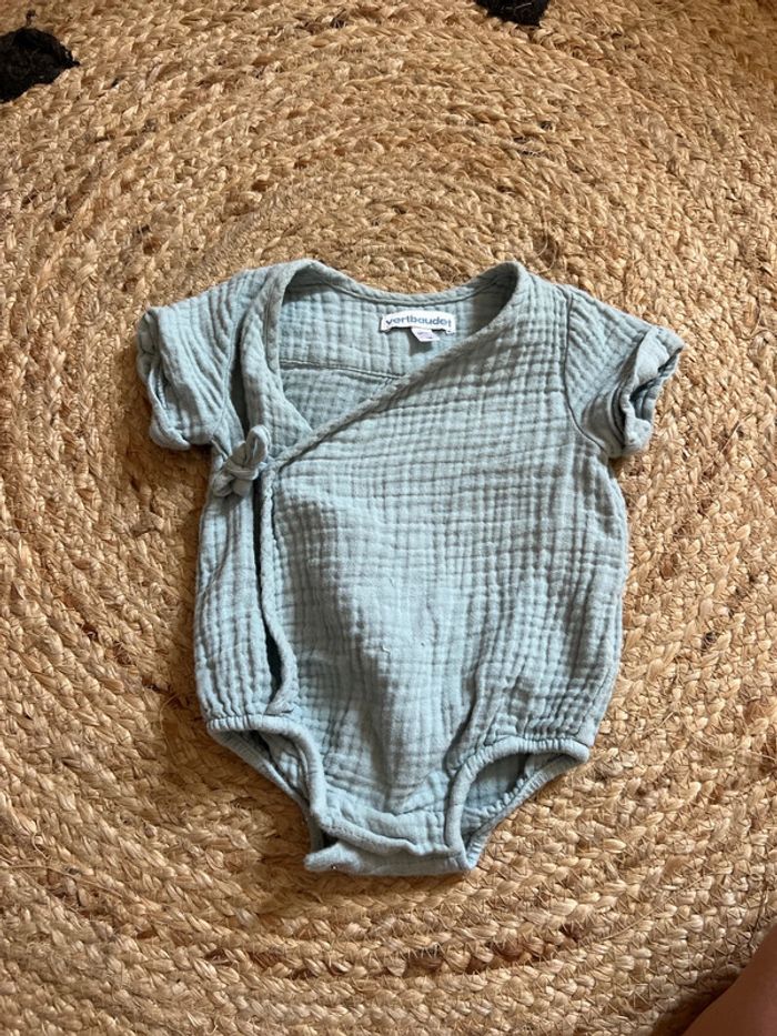 Barboteuse bébé Vertbaudet en 1 mois
