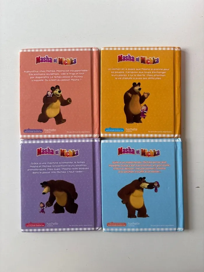 Minis livres masha et michka - photo numéro 2