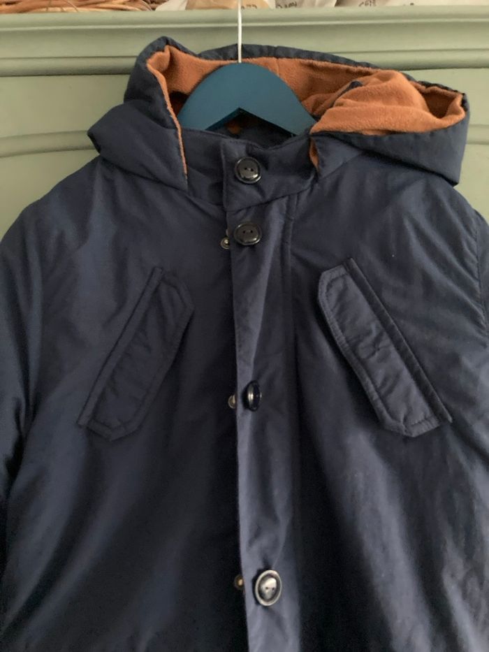 Manteau bleu marine - photo numéro 2