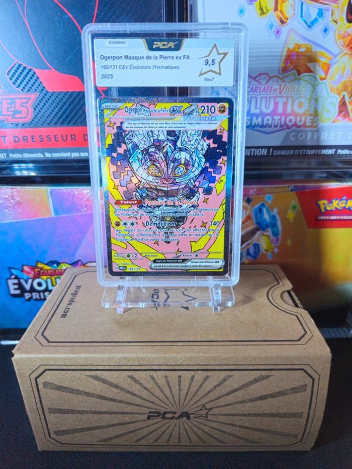 Ogerpon Masque de la Pierre ex FA - PCA 9,5 Mint