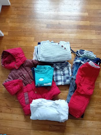 Lot de vêtements hiver garçon 18 mois
