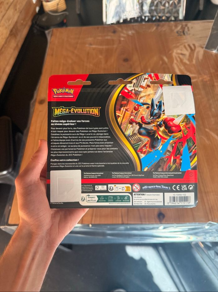 Tripack Pokémon Mega-Evolution ME1 Akwakwak - photo numéro 2