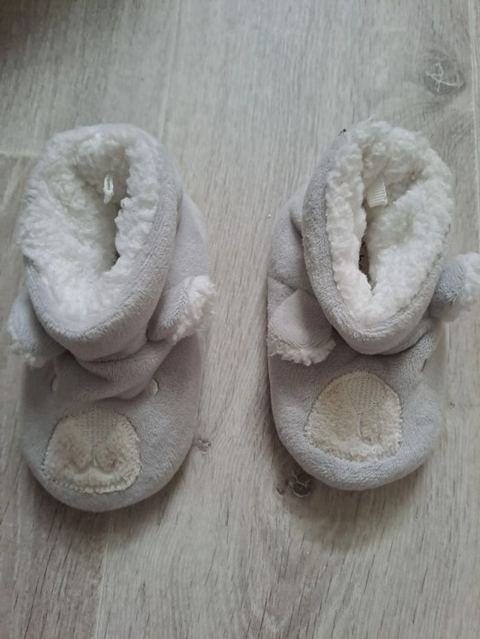 Chaussons fourrés 20-21 Bout'chou - comme neufs