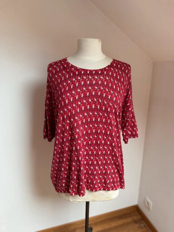 Superbe pull neuf Monoprix en coton et viscose 🌸 T 4 44 46