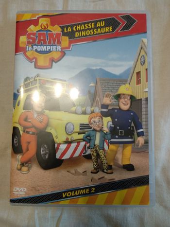 DVD SAM LE pompier La chasse au dinosaure