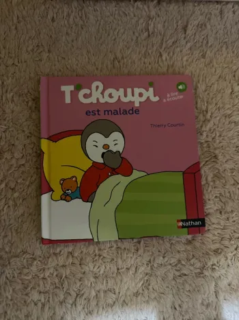 Livre Tchoupi est malade n20