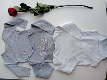 Lot de 3 bodys 9 mois