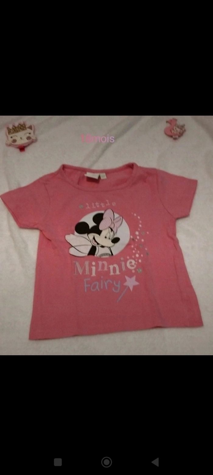 Tee shirt Minnie 18m