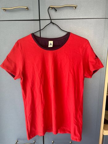 Tee shirt vintage Le Coq Sporif /L :Rouge / Excellent état