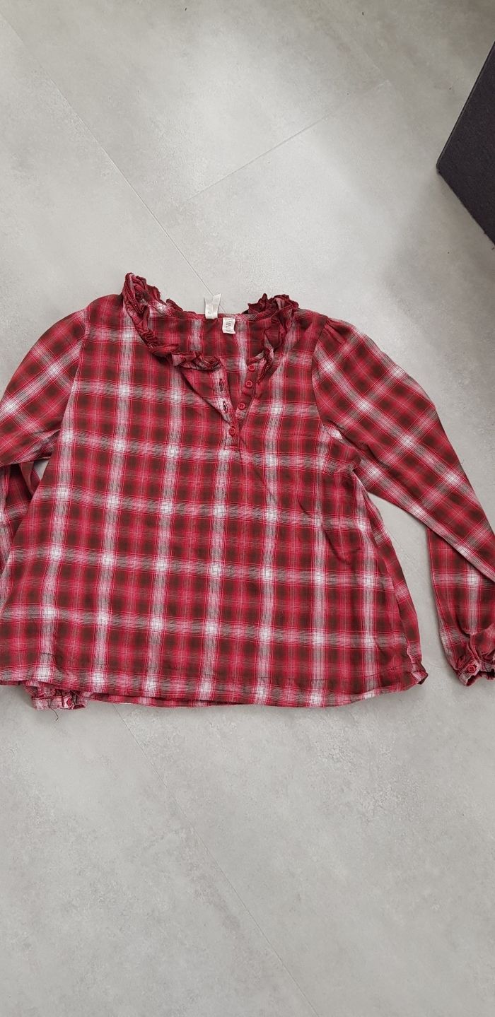 Lot 2 blouses okaidi 12 ans - photo numéro 4