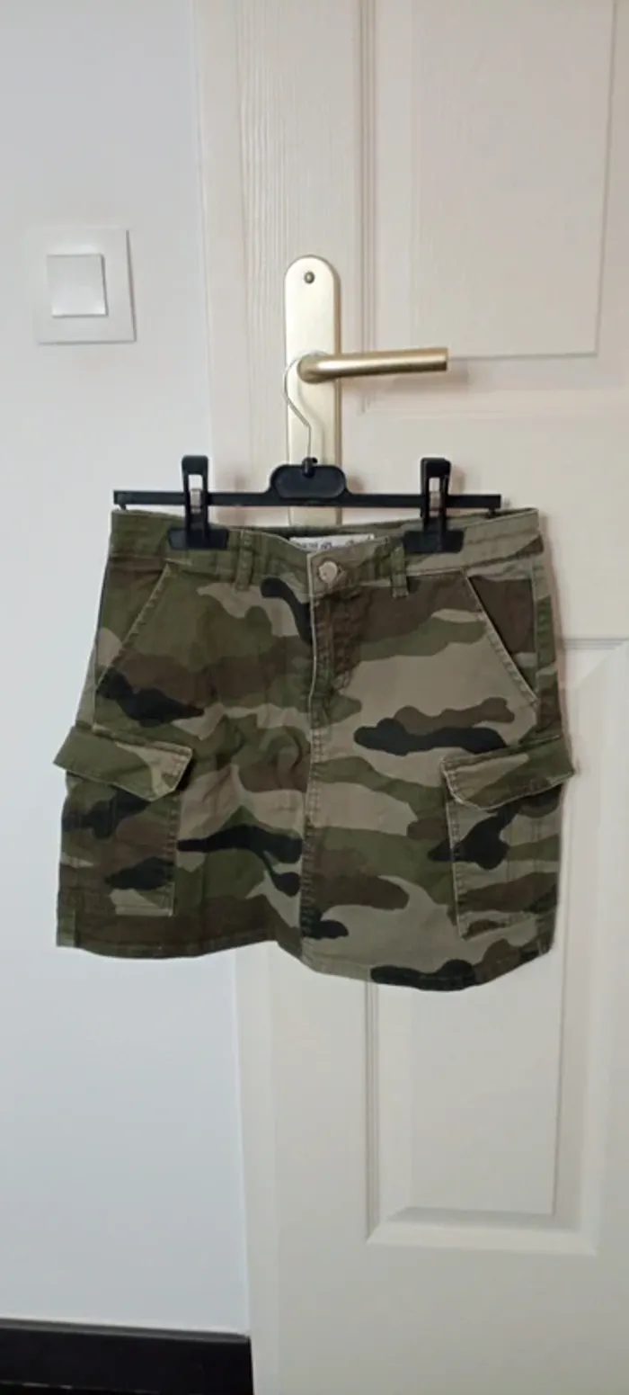 Jupe militaire Denim Co