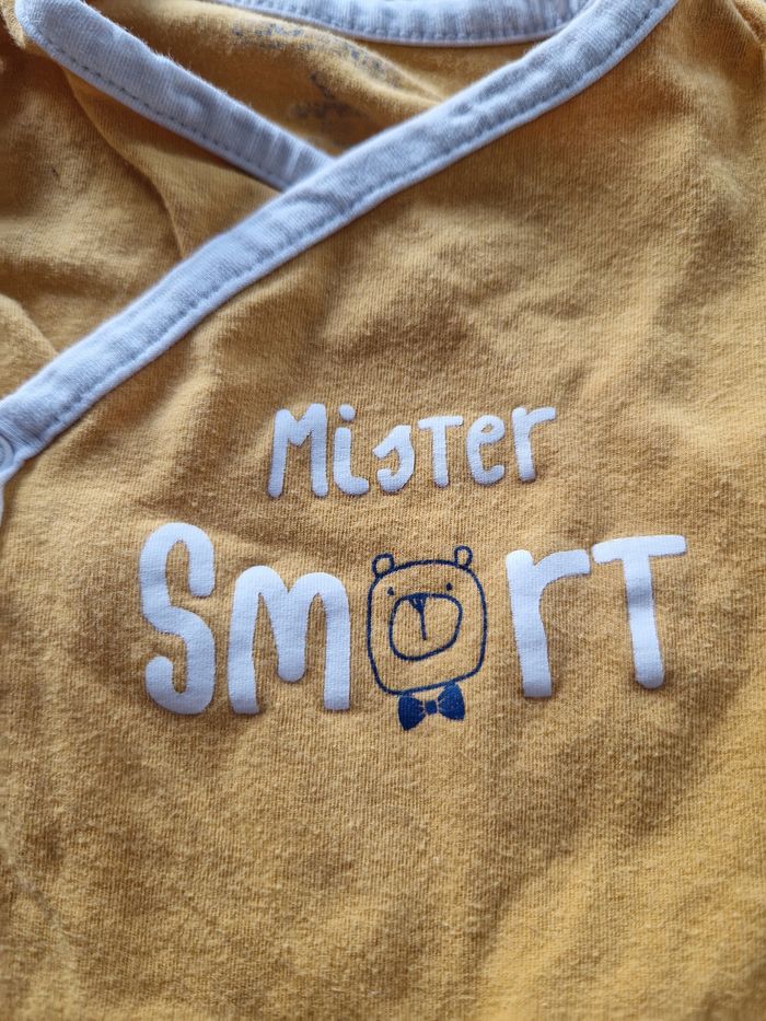 Body croisé « Mister Smart » 6 mois - Orchestra - photo numéro 2