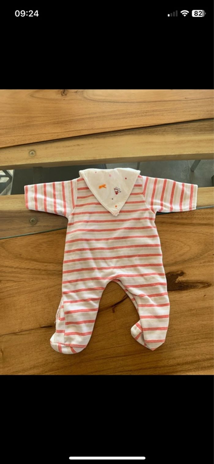 Pyjama fille 1 mois - photo numéro 3