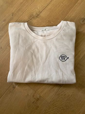 Pull rose pâle – Bizzbee (taille S)