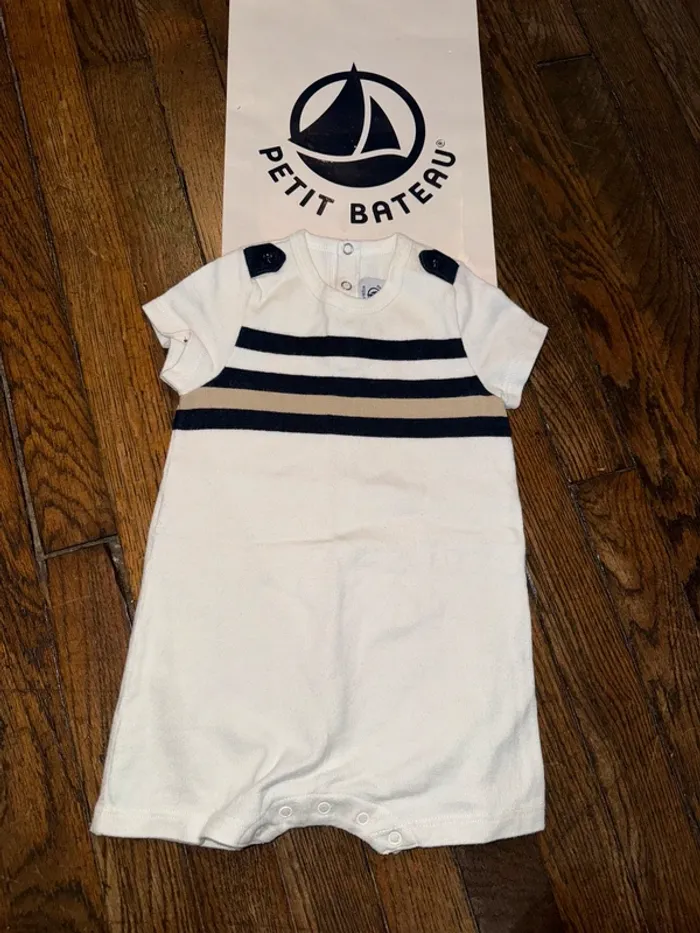 barboteuse petit bateau 3 mois