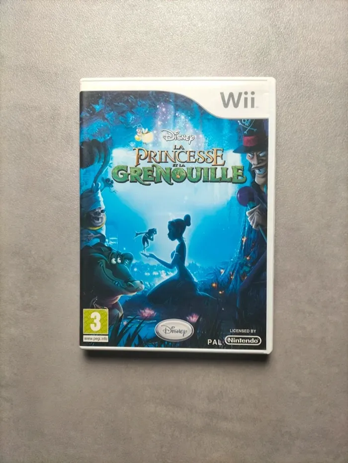 Jeu Wii – La Princesse et la Grenouille
