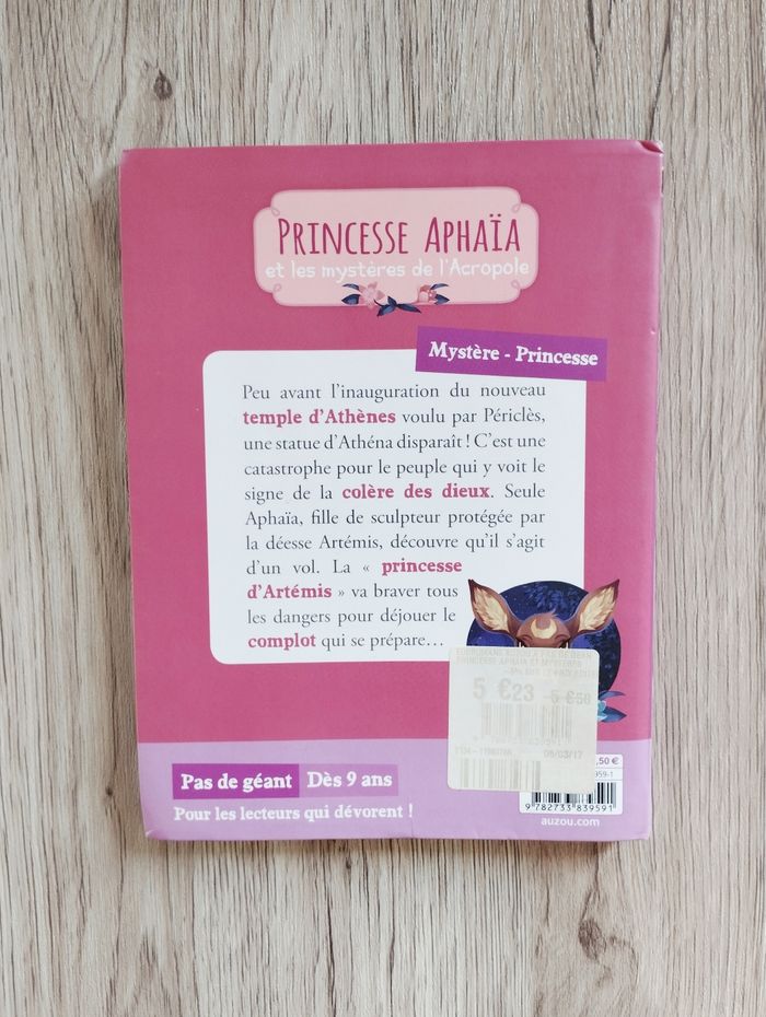 Princesse Aphaïa et les mystères de l'Acropole - photo numéro 2