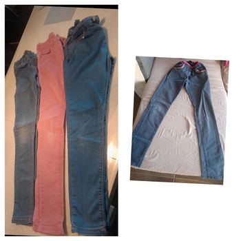 Lot 4 pantalons fille