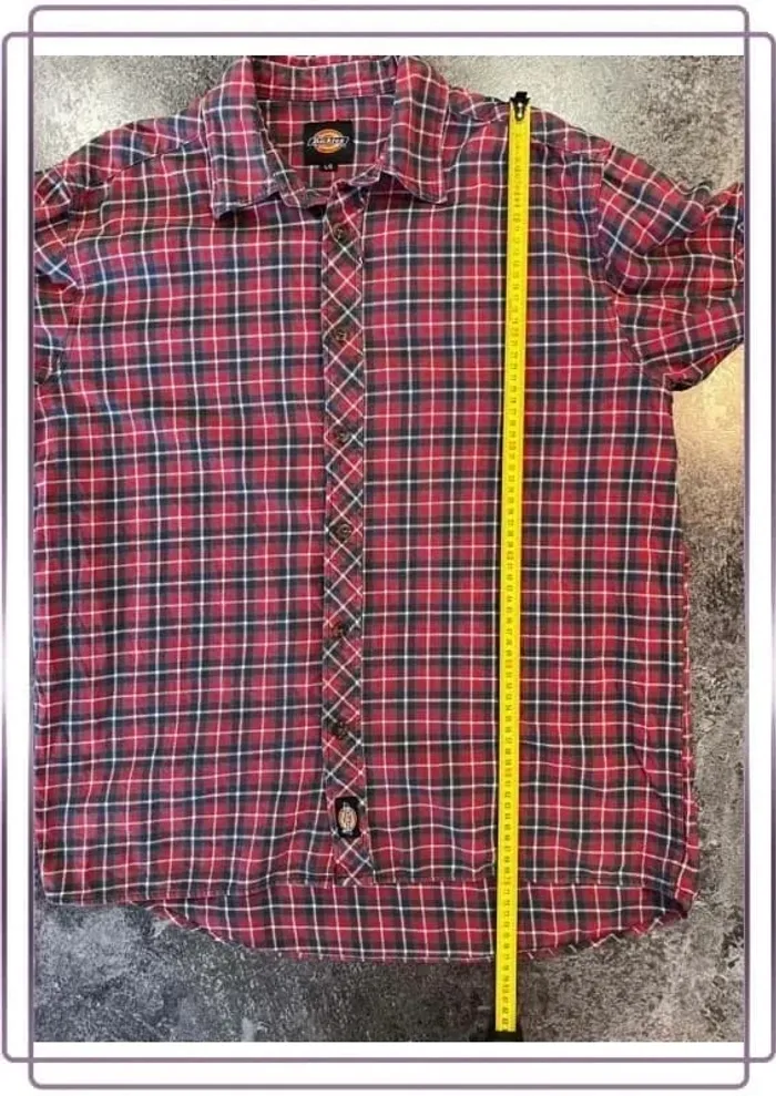 Chemise carreaux homme Dickies L Men shirt - Herrenhemd - Camicia uomo - photo numéro 7
