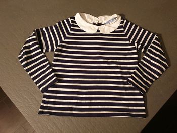 Superbe Marinière col Claudine Jacadi 4 ans