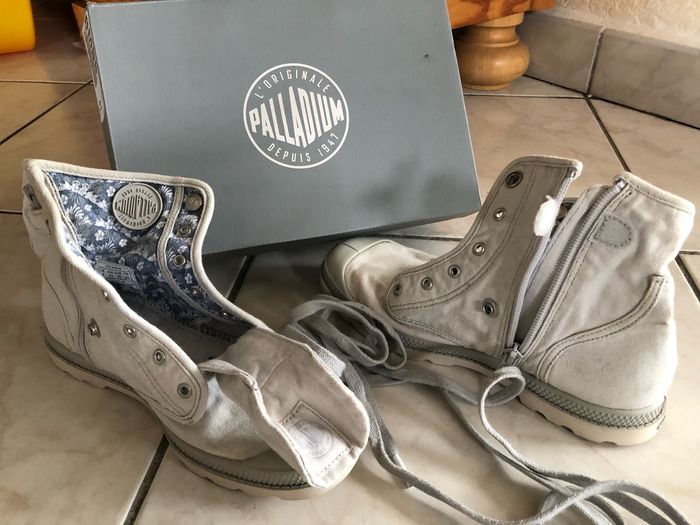 Chaussures Palladium en toile