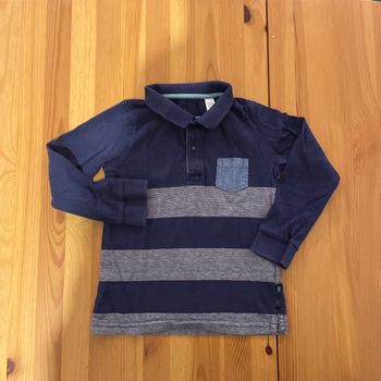 Polo manche longue Okaïdi 4 ans