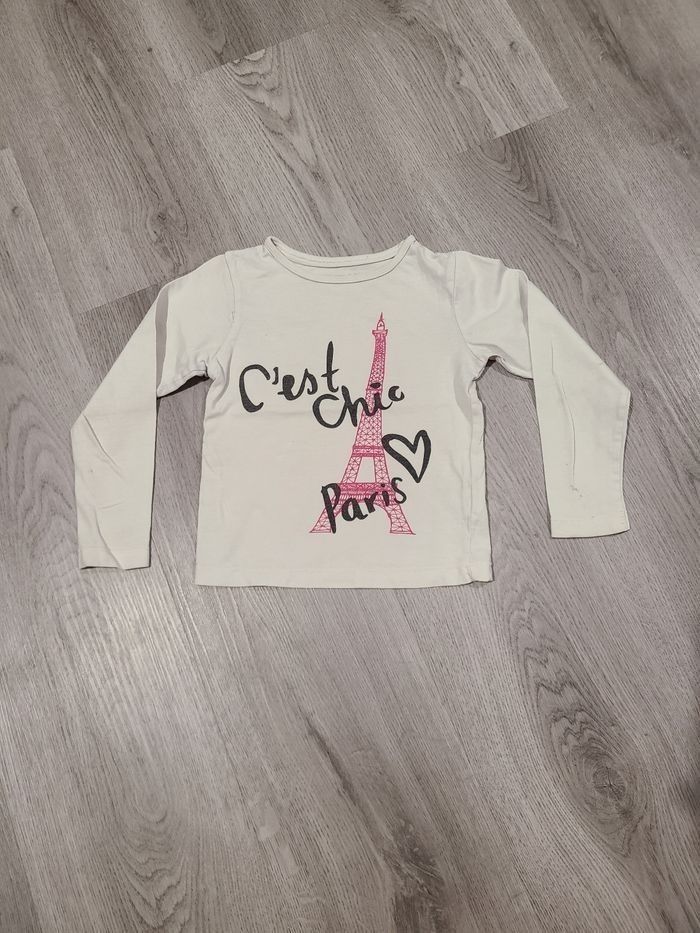 Lot vêtements tâché 5 ans fille - photo numéro 3
